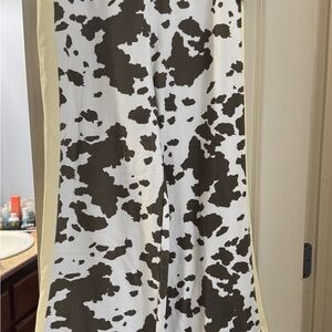 Cow Print Flare Pants